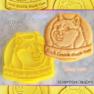 Doge Coin Cookie Cutter