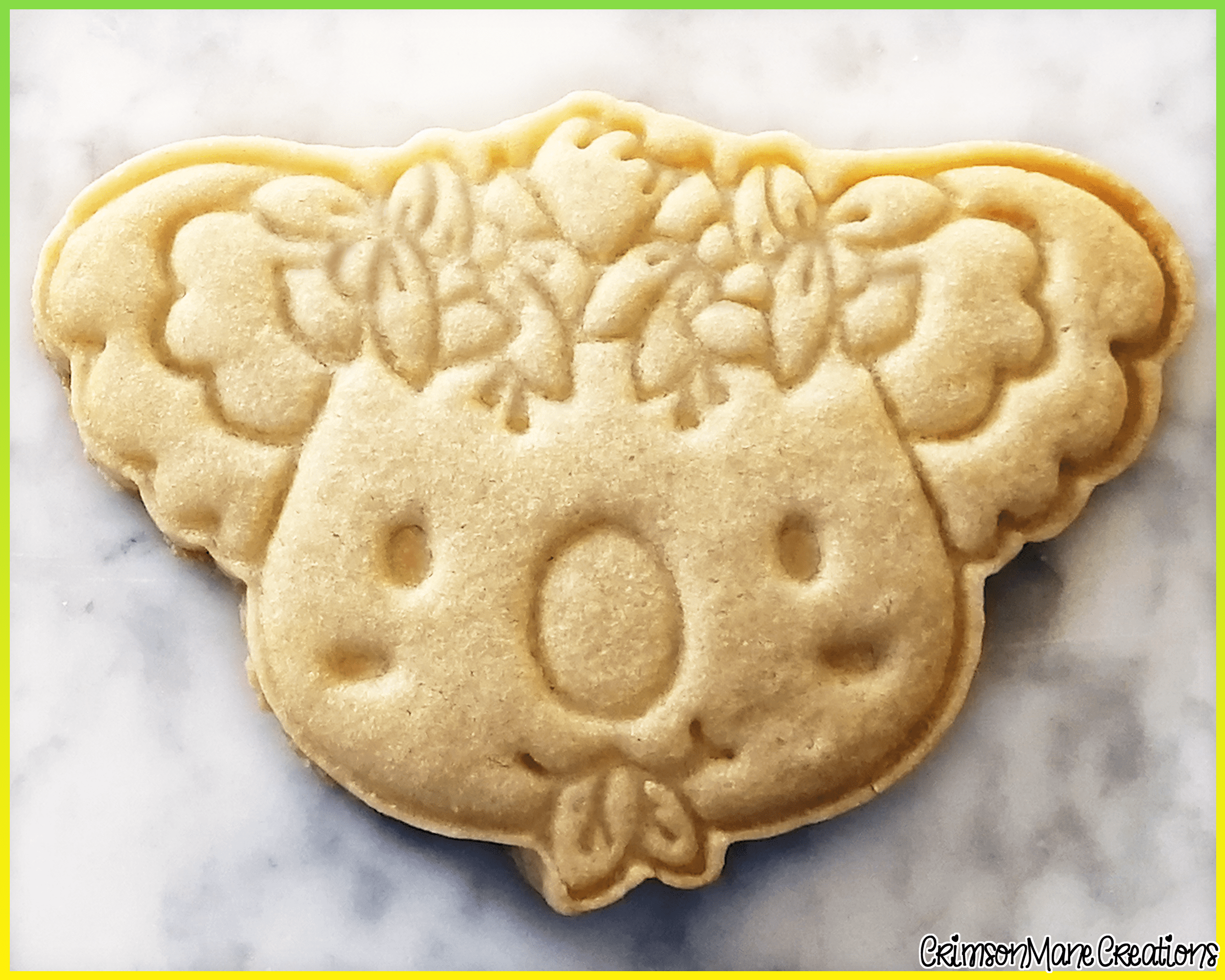 Koala Flower Crown Cookie Cutter - Image 6
