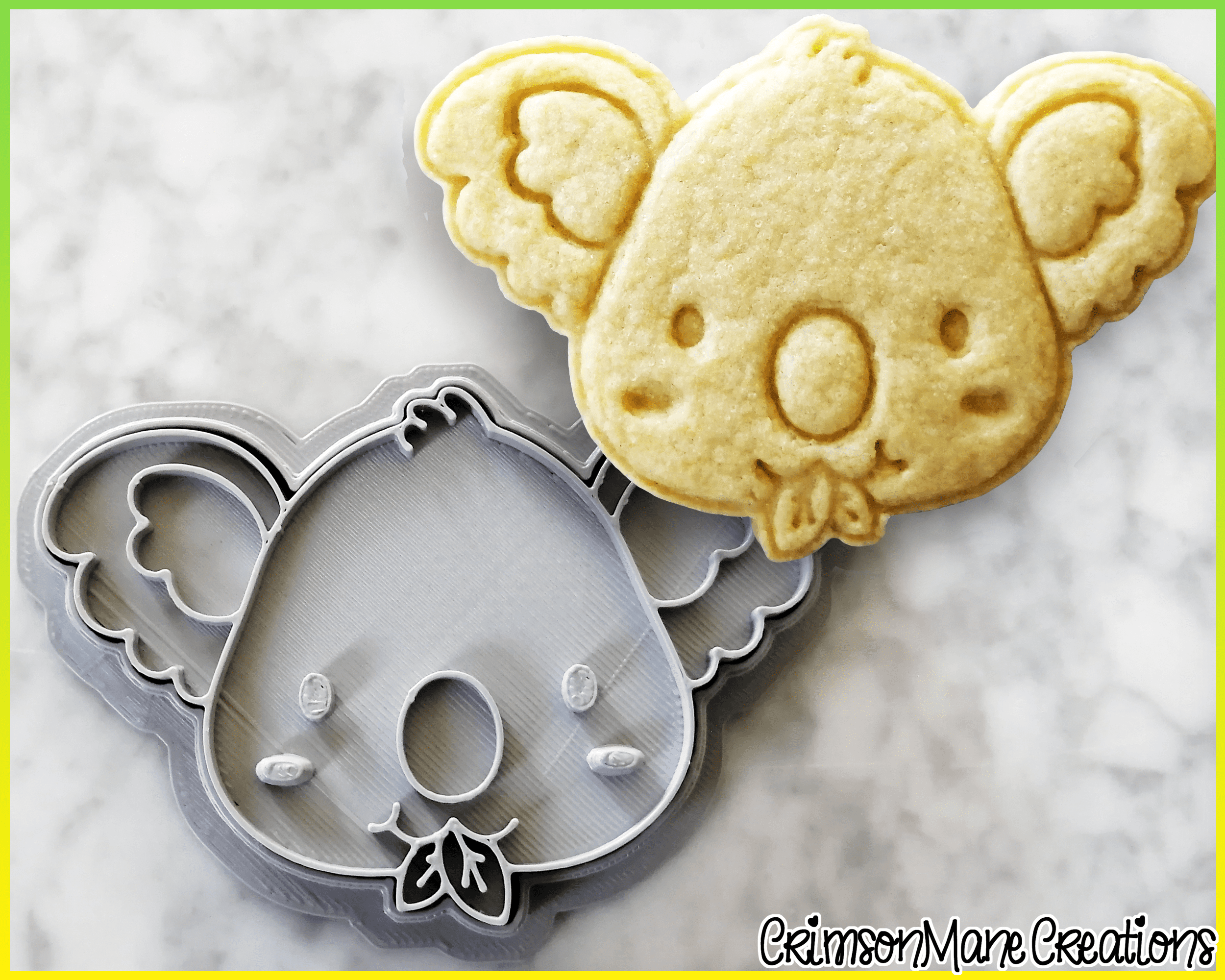 Koala Flower Crown Cookie Cutter - Image 8