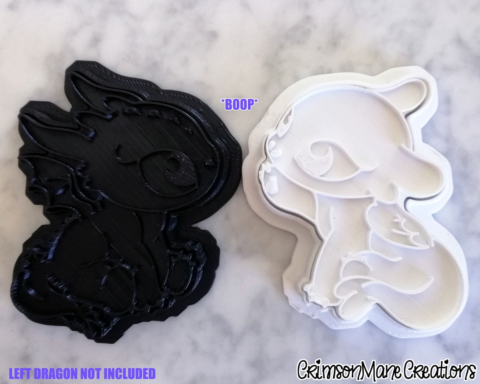 Light Fury Dragon Cookie Cutter - Image 7