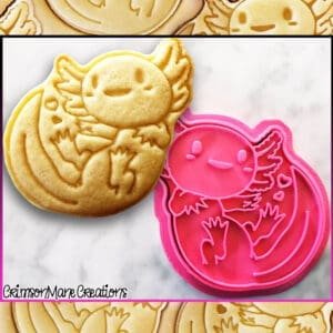 Axolotl Cookie Cutter