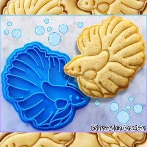 Betta Fish Cookie Cutter