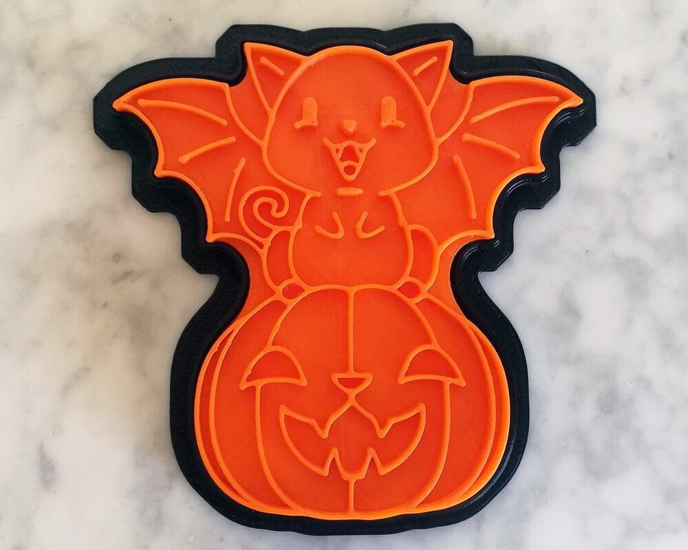Halloween Cat Pumpkin Cookie Cutter - Image 4